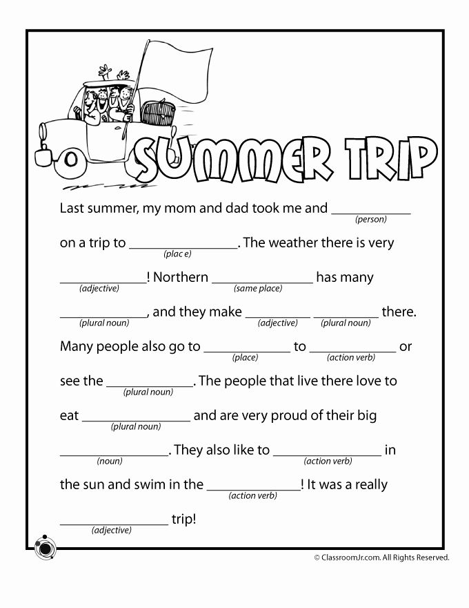 Happy Birthday Kids Mad Libs Printable 2022 Printablemadlibs