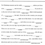 Christmas Fun Mad Libs Great Use For A Center Game Kids Mad Libs