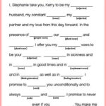 15 Mad Libs For Your Wedding BestBride101