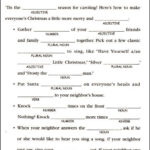 Christmas Party Games Christmas Mad Libs Christmas Classroom