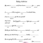 FREE Baby Mad Libs Game Baby Advice Baby Shower Ideas Themes Games