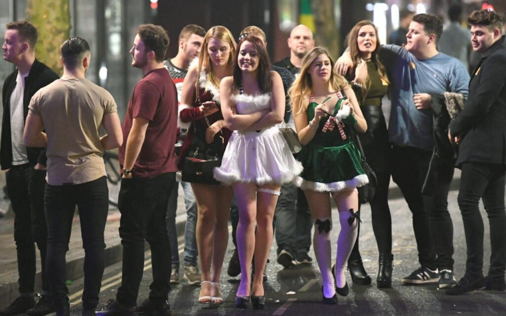  Mad Friday Revellers Across Britain Mark The Biggest Party Night Of 