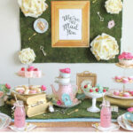Mad Hatter Alice In Wonderland Inspired Tea Party Baby Shower Ideas