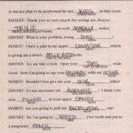 Mad Libs Monday A Visit To The Dentist By Jen Of Tatertots Jello