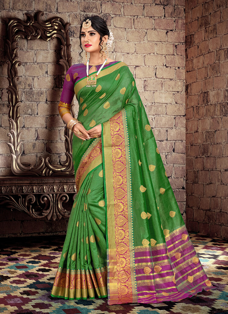 Shop Green Designer Traditional Saree Online 115861 Wedding Sarees