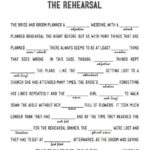 14 Free Fun And Printable Wedding Mad Libs Wedding Mad Libs