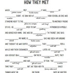 18 Fun Wedding Mad Libs KittyBabyLove