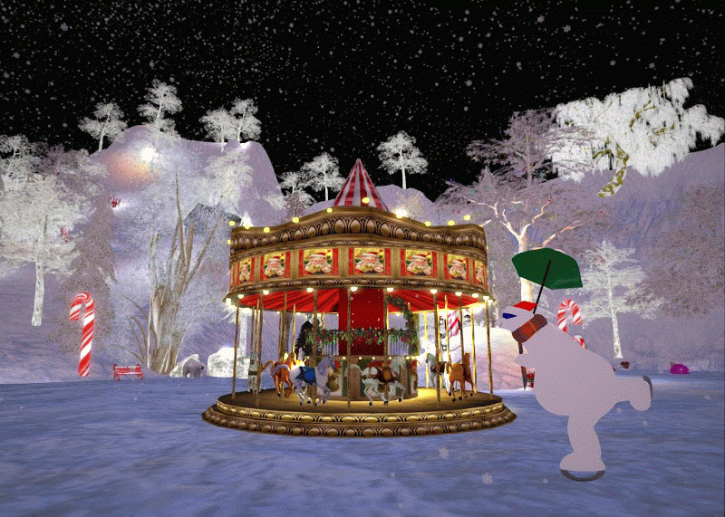 Eddi Ryce Photograph Second Life Merry Christmas Animated Scenes 