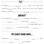 Free Printable Wedding Mad Libs POPSUGAR Smart Living