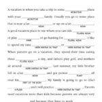 Summer Mad Lib FREE Printable Mad Libs Kids Mad Libs Printable Mad Libs