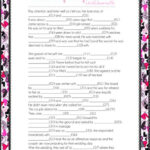 The Love Story Mad Libs Wedding Mad Libs Bridal Shower Games Bridal