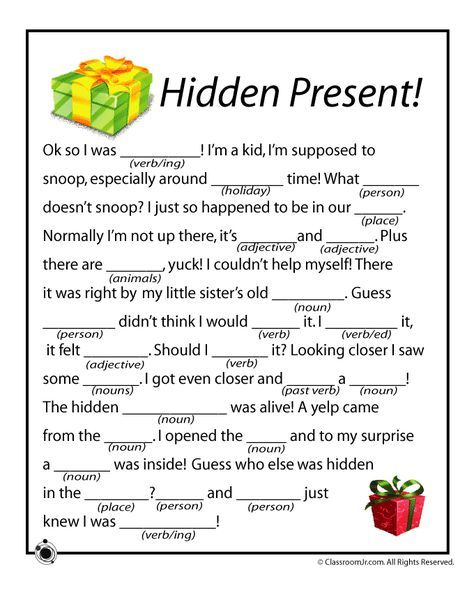 Trendy Funny Christmas Games For Adults Mad Libs Ideas Christmas Mad