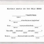 Wedding Response Cards Templates Free Inspirational Wedding Libs Rsvp