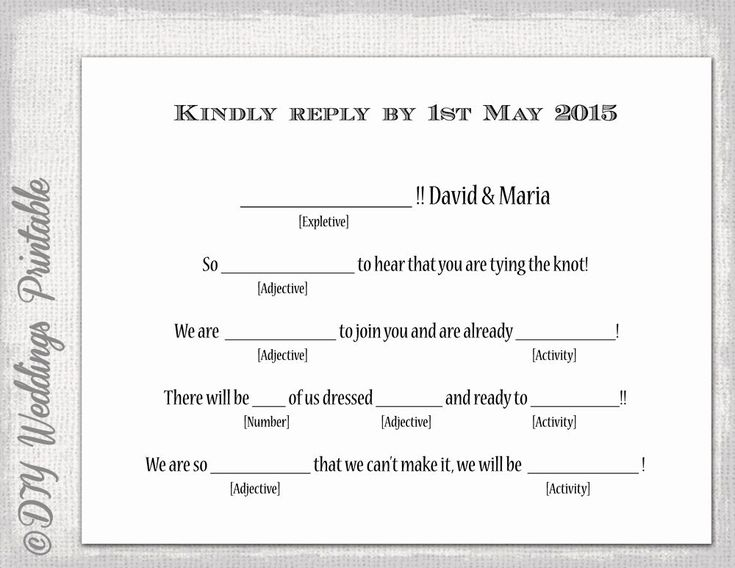Wedding Response Cards Templates Free Inspirational Wedding Libs Rsvp 