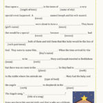 Christmas Activity Christmas Nativity Fun Blanks Game Teach For Jesus
