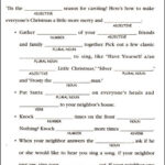 Christmas Mad Libs Christmas Mad Libs Christmas Games Christmas