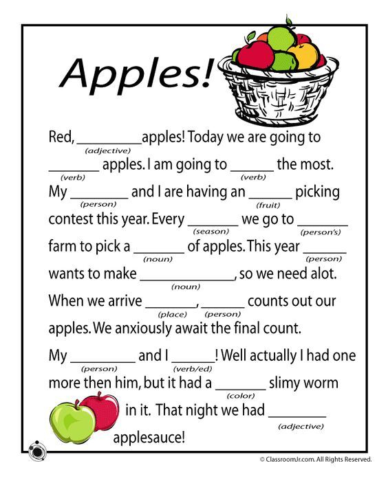 Free Printable Spanish Mad Libs Printable Templates