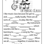 Mad Libs Worksheets Woo Jr Kids Activities Elementary Music