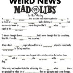 Printable Mad Libs For Teens Printable World Holiday