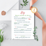 This Item Is Unavailable Etsy Wedding Rsvp Postcard Wedding Mad